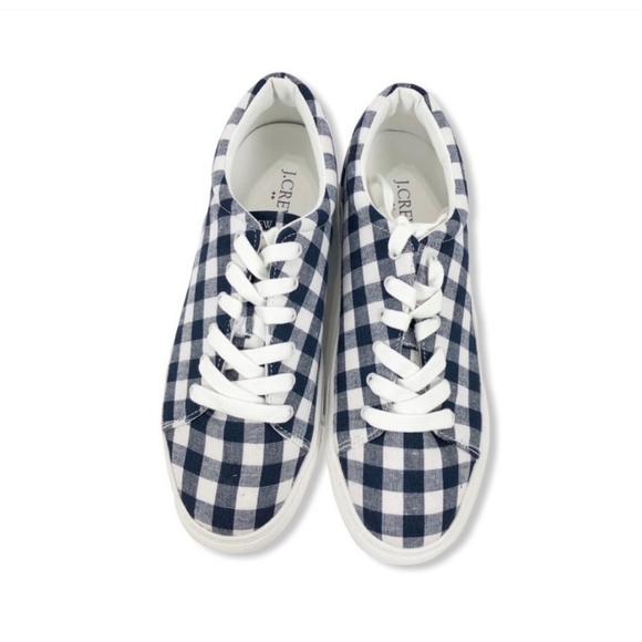 J. Crew Gingham Road Trip Sneakers - Picture 2 of 5